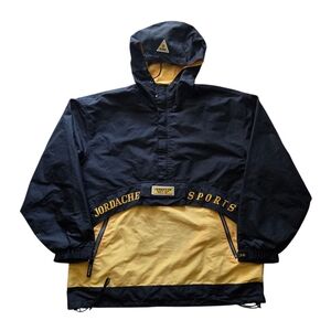 Vintage 90s Jordache Sports Windbreaker Streetwear Oversized Pullover Jacket XL